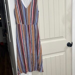 Wayf size small striped dress